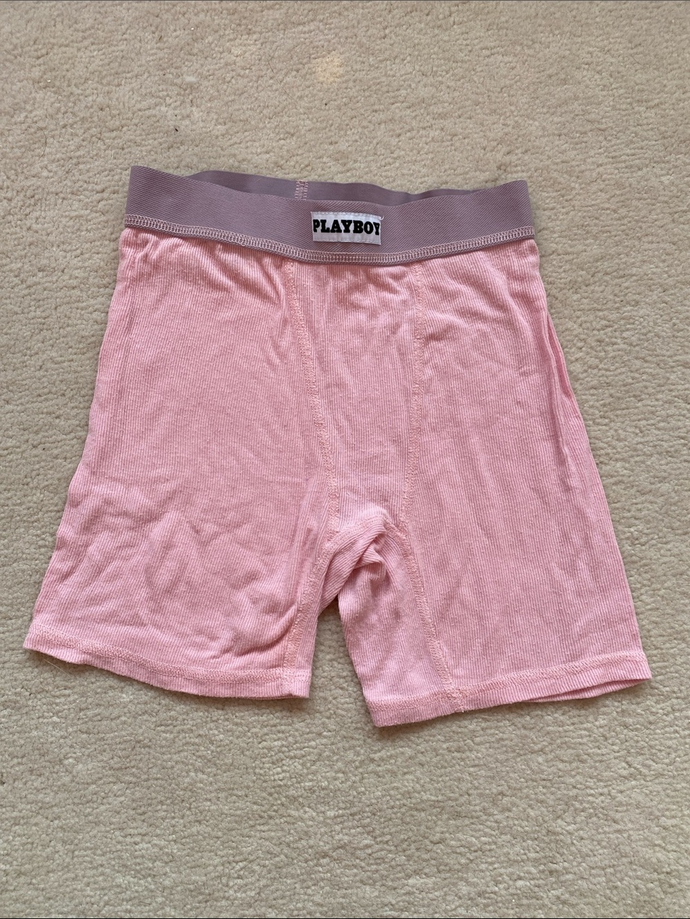 PLAYBOY Pink Boxer Brief Shorts